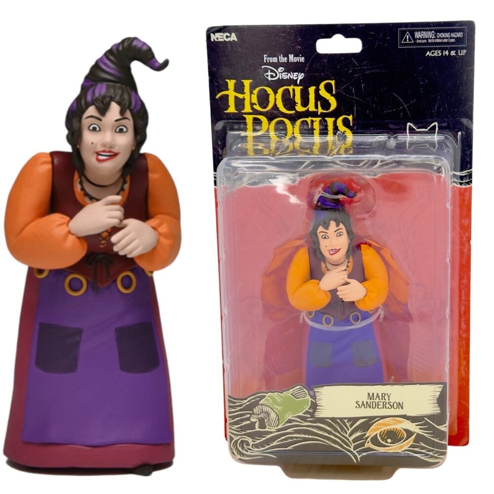 Disney Hocus Pocus Mary Sanderson Witch 6" Toony Terrors Action Figure NEW!